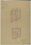 214815 Plannen van de balklagen voor een kantoor met woonhuis van de Levensverzekeringsmaatschappij Piëtas (Burgstraat ...